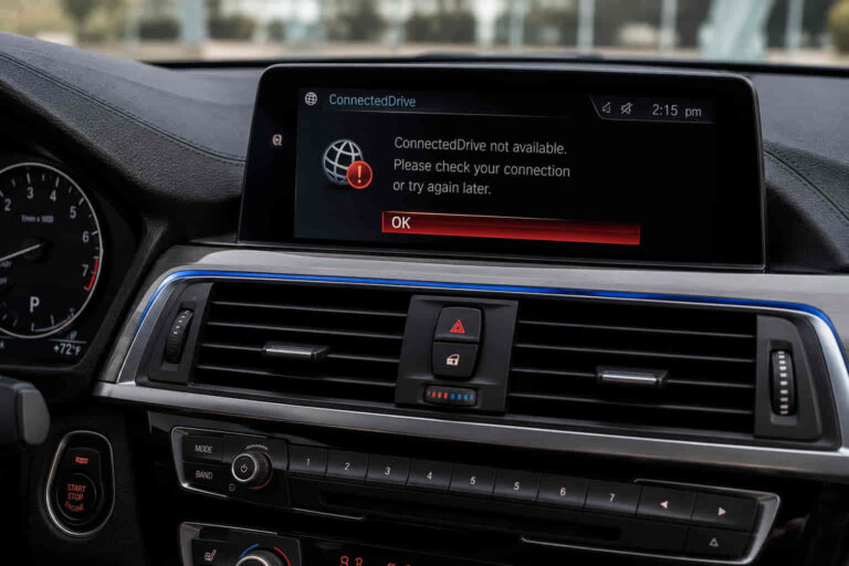 BMW ConnectedDrive Not Working