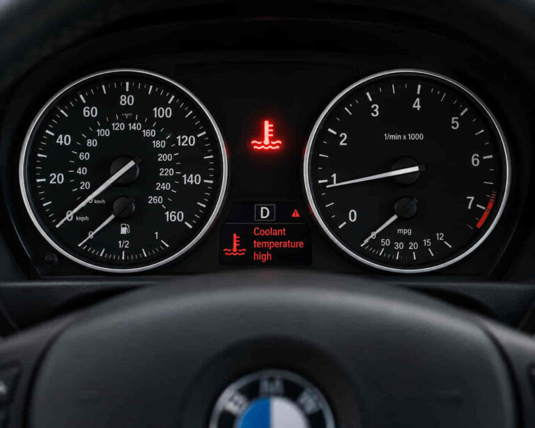 BMW Coolant Light On