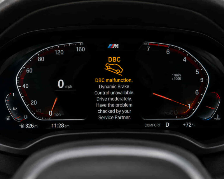 BMW DBC Malfunction