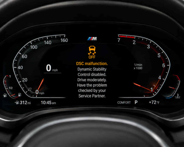 BMW DSC Malfunction