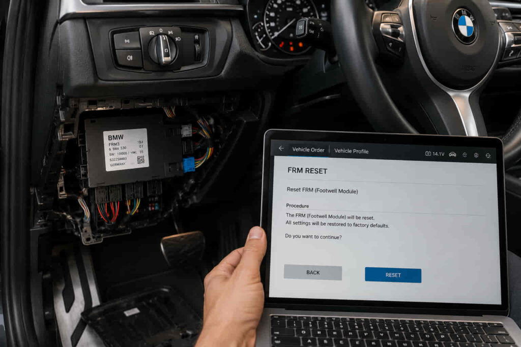 BMW FRM Module Reset