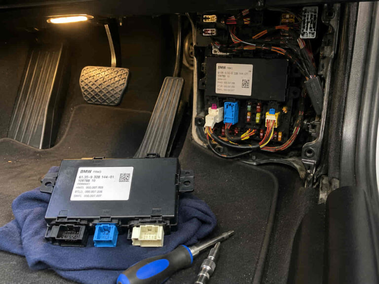 BMW Footwell Module Repair