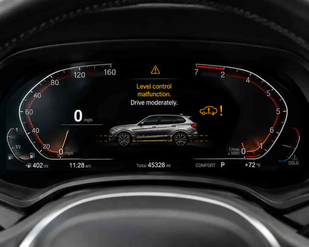 BMW Level Control Malfunction