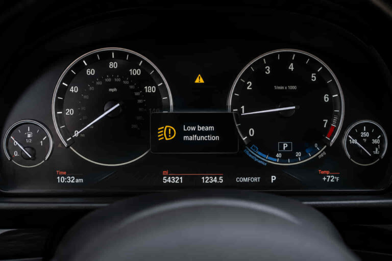 BMW Low Beam Malfunction