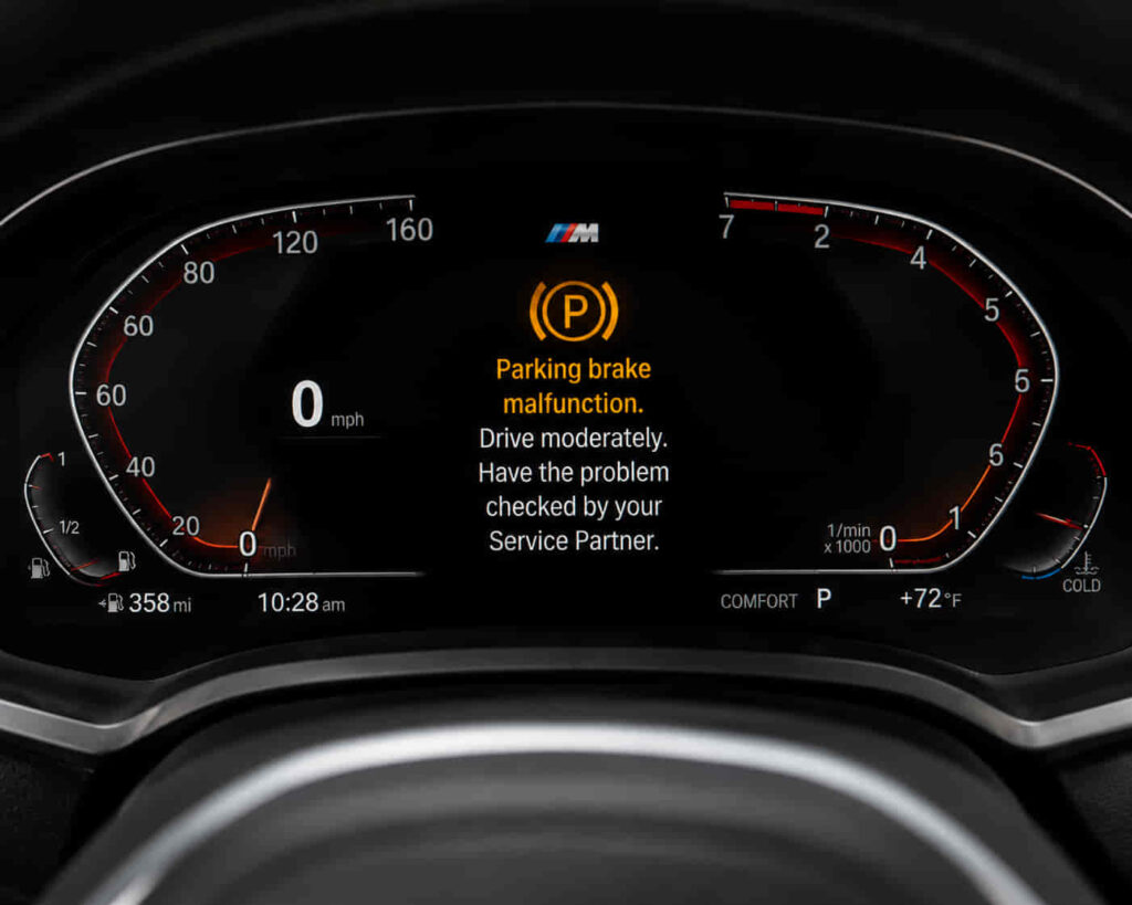 BMW Parking Brake Malfunction