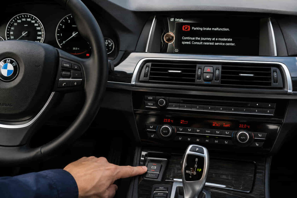BMW Parking Brake Malfunction Reset