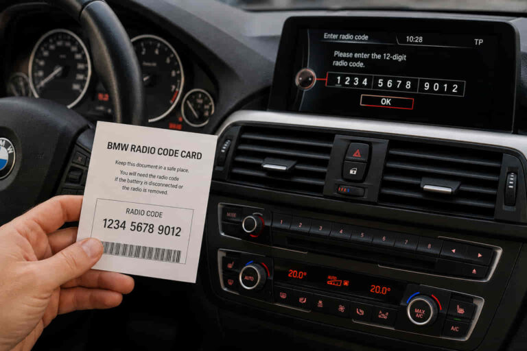 BMW Radio Code