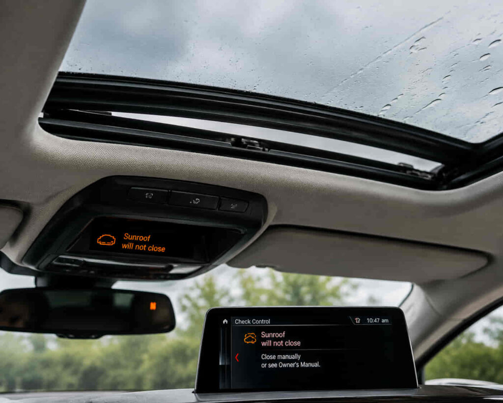 BMW Sunroof Won’t Close