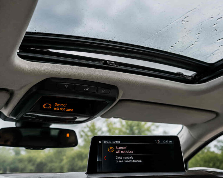 BMW Sunroof Won’t Close