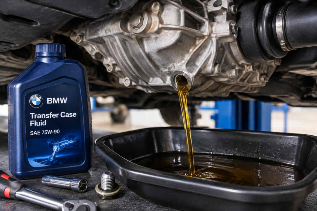 BMW Transfer Case Fluid Change