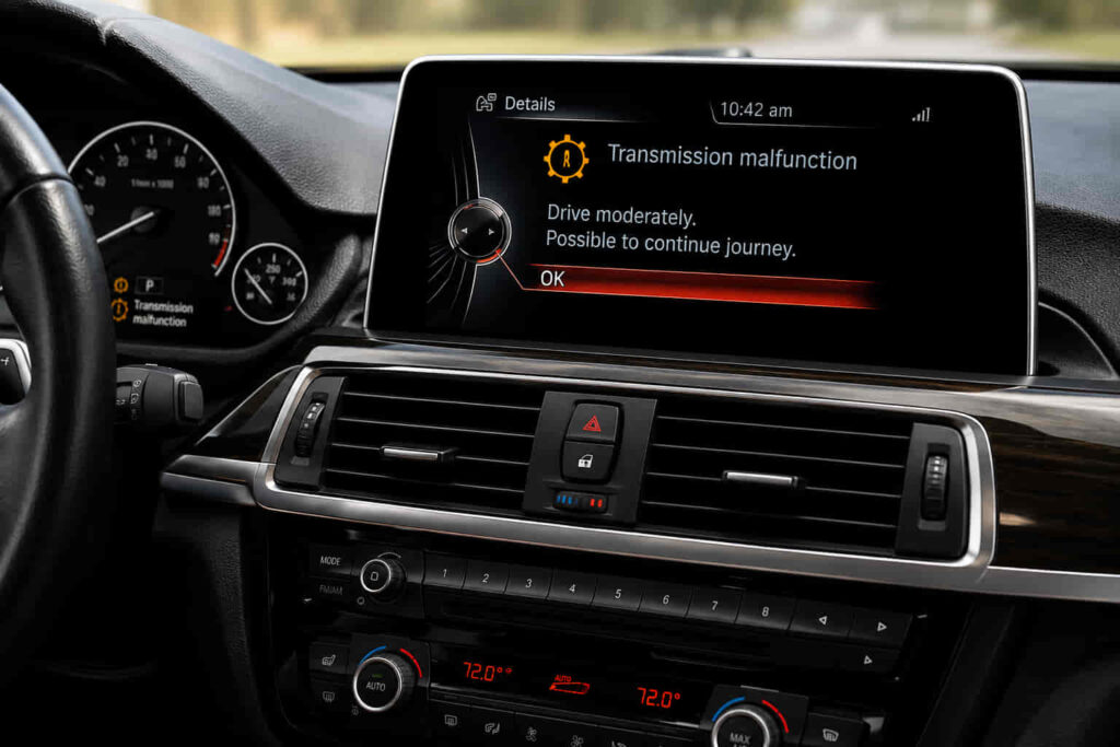 BMW Transmission Malfunction Reset