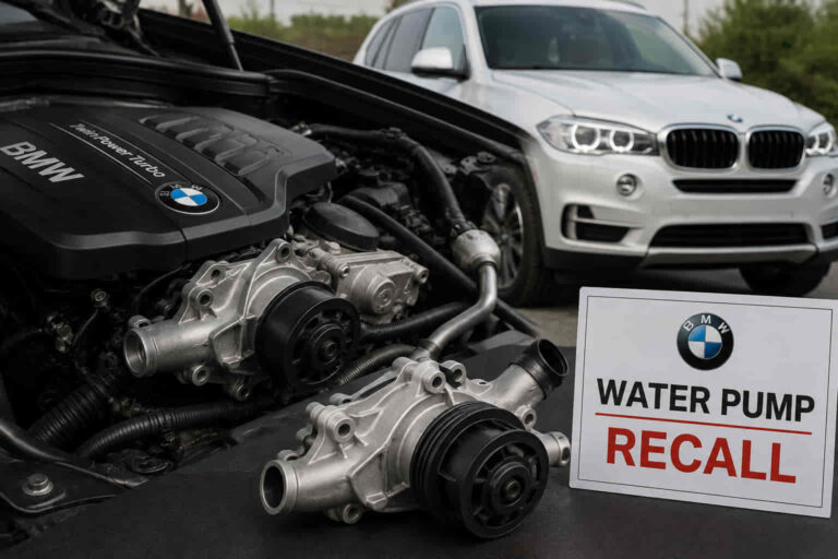 BMW Water Pump Recall