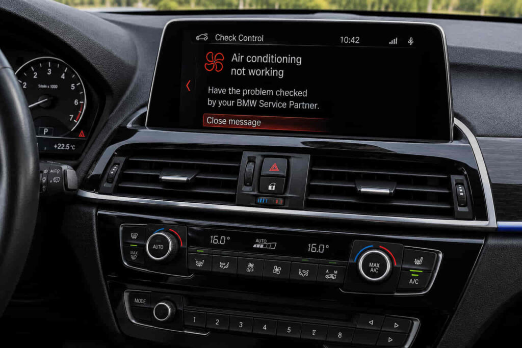 BMW X1 Air Conditioning Not Working