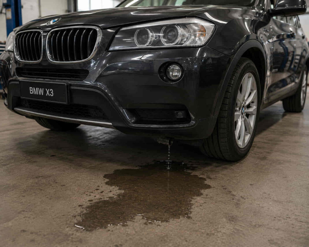 BMW X3 Coolant Leak