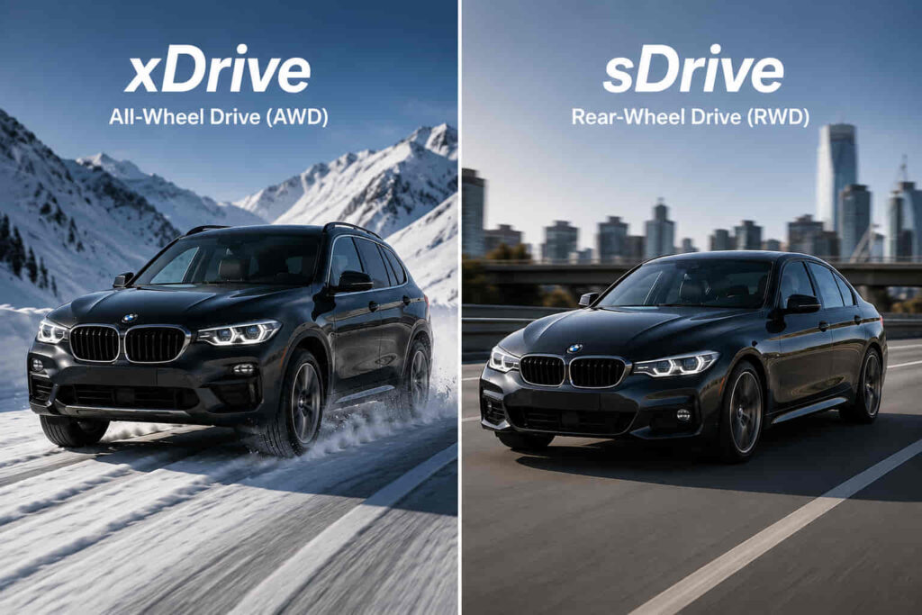 BMW xDrive vs sDrive