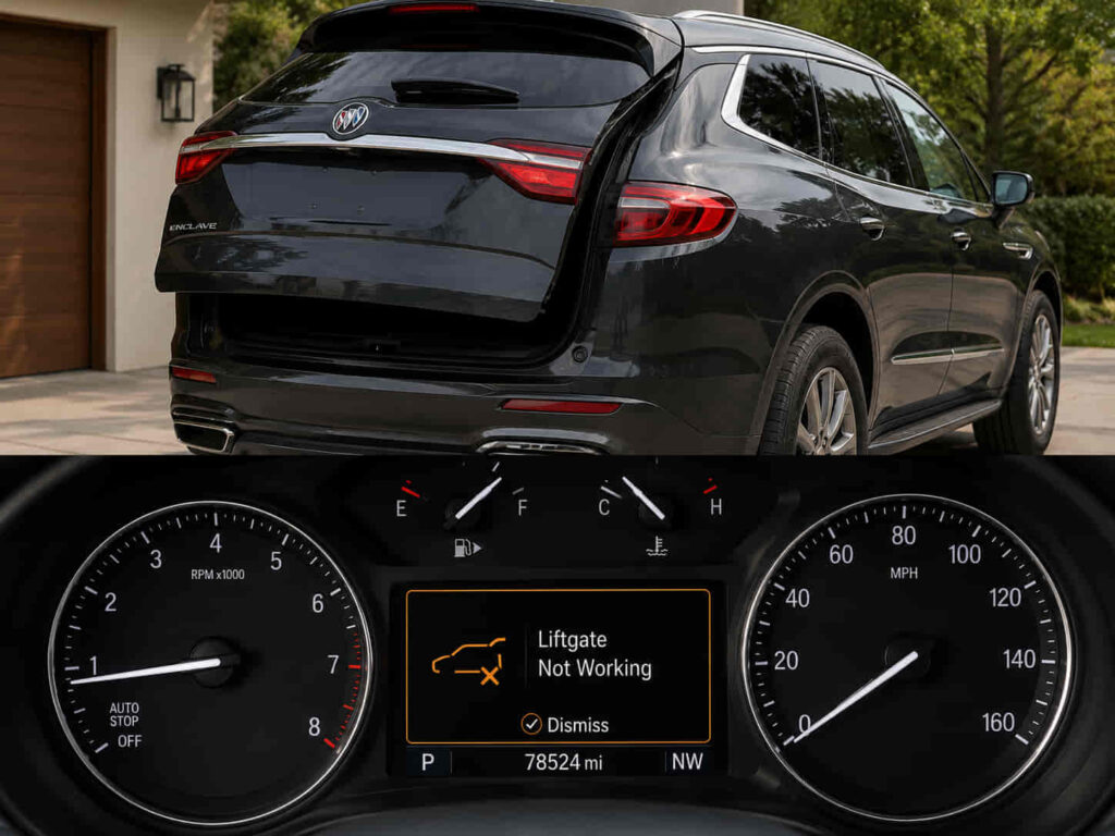 Buick Enclave Liftgate Not Working