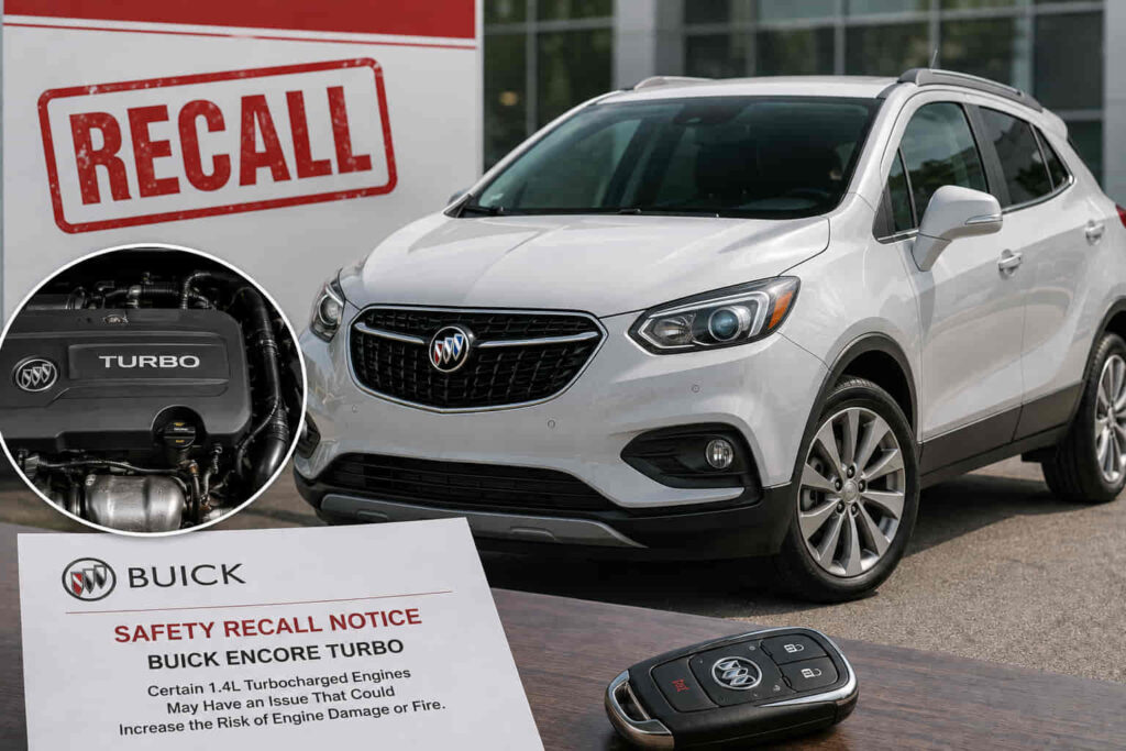 Buick Encore Turbo Recall