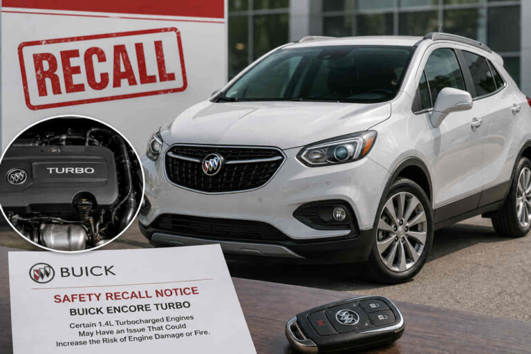 Buick Encore Turbo Recall