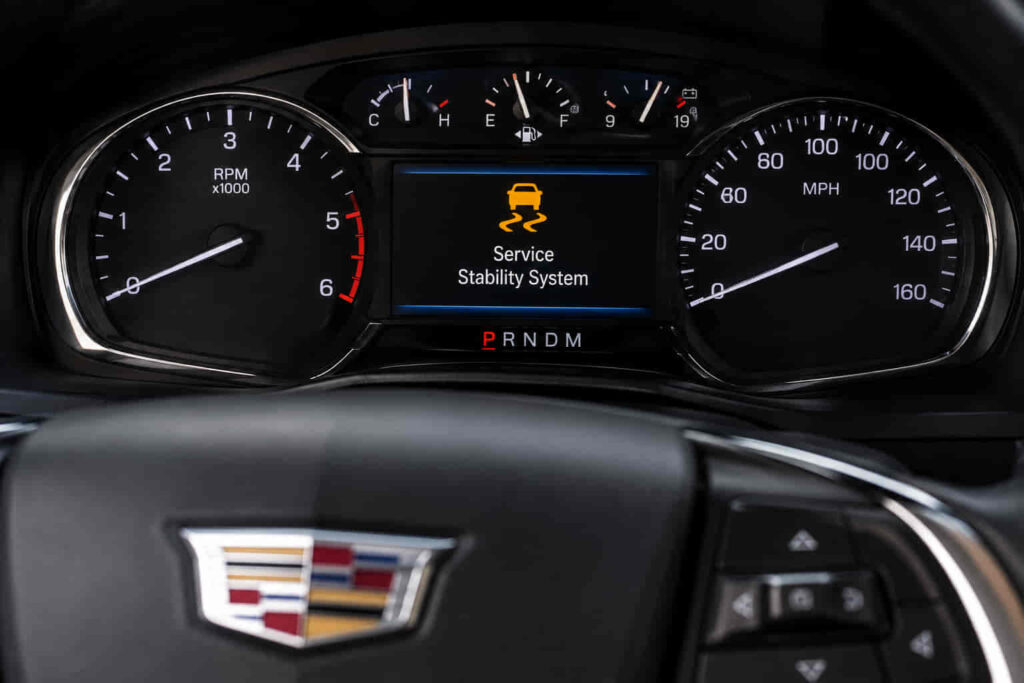 Cadillac Escalade Service Stability System