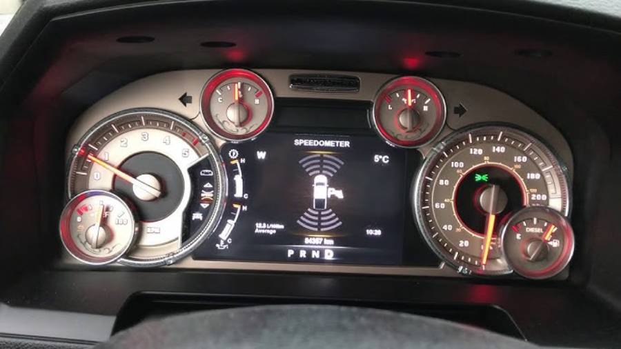 Dodge Ram 1500 Front Parking Sensor Malfunction