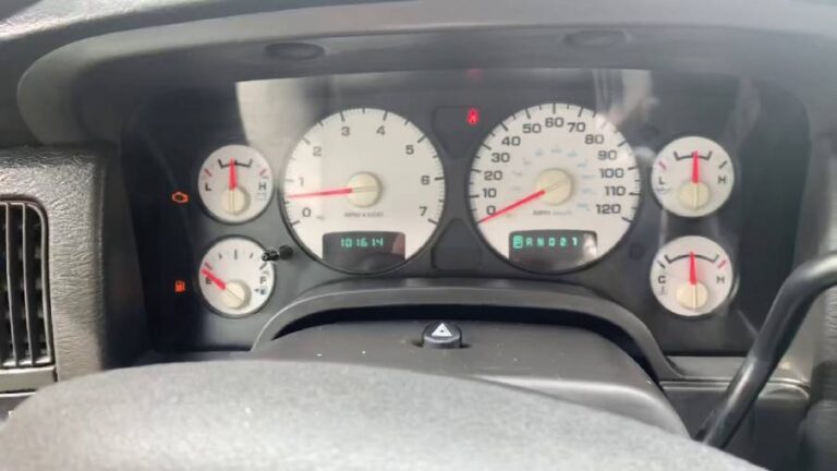 Dodge Ram Fuel Gauge Reset