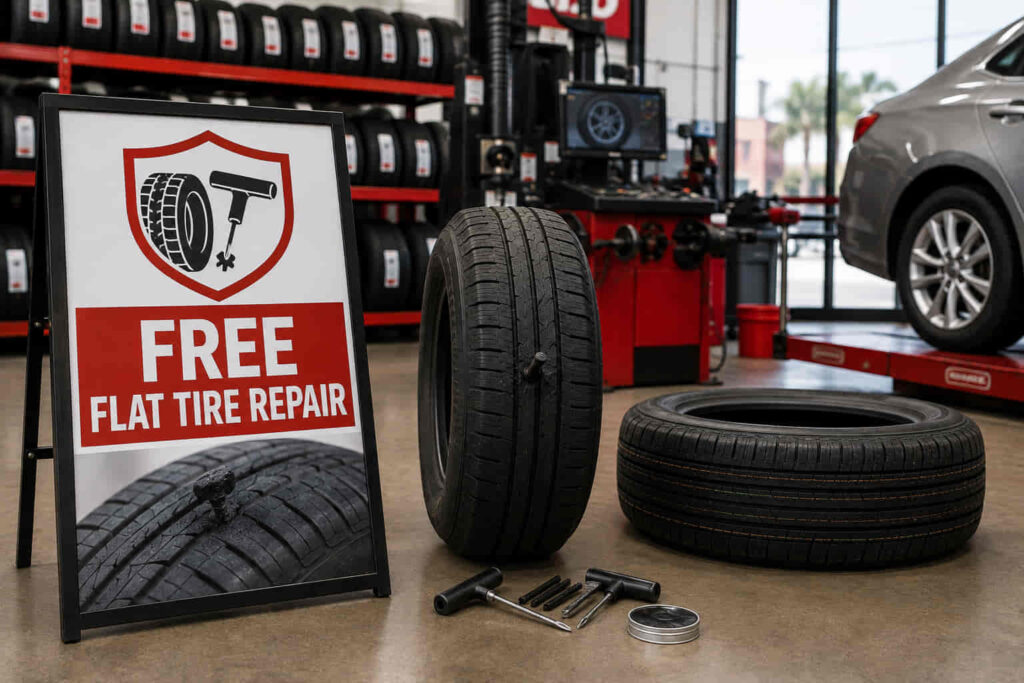 Does Discount Tire Patch Tires for Free