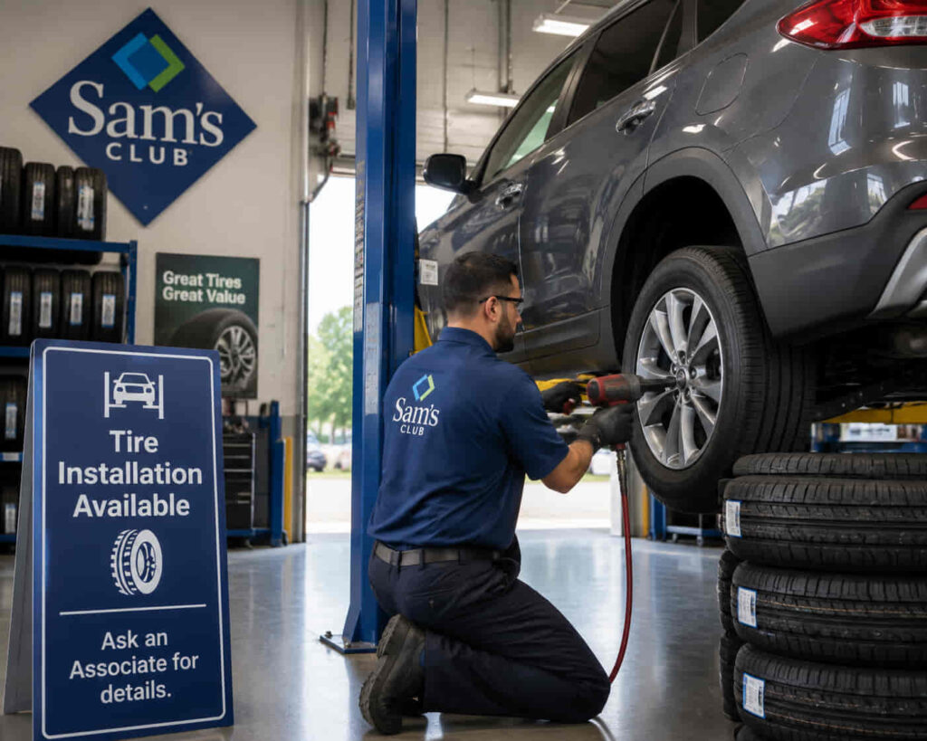 Does Sam’s Club Install Tires