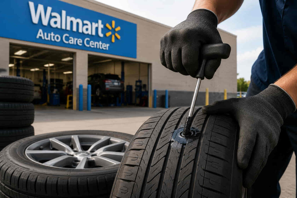 Does Walmart Patch Tires
