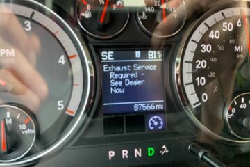 Exhaust System Service Required See Dealer: Meaning, Causes and Fixes