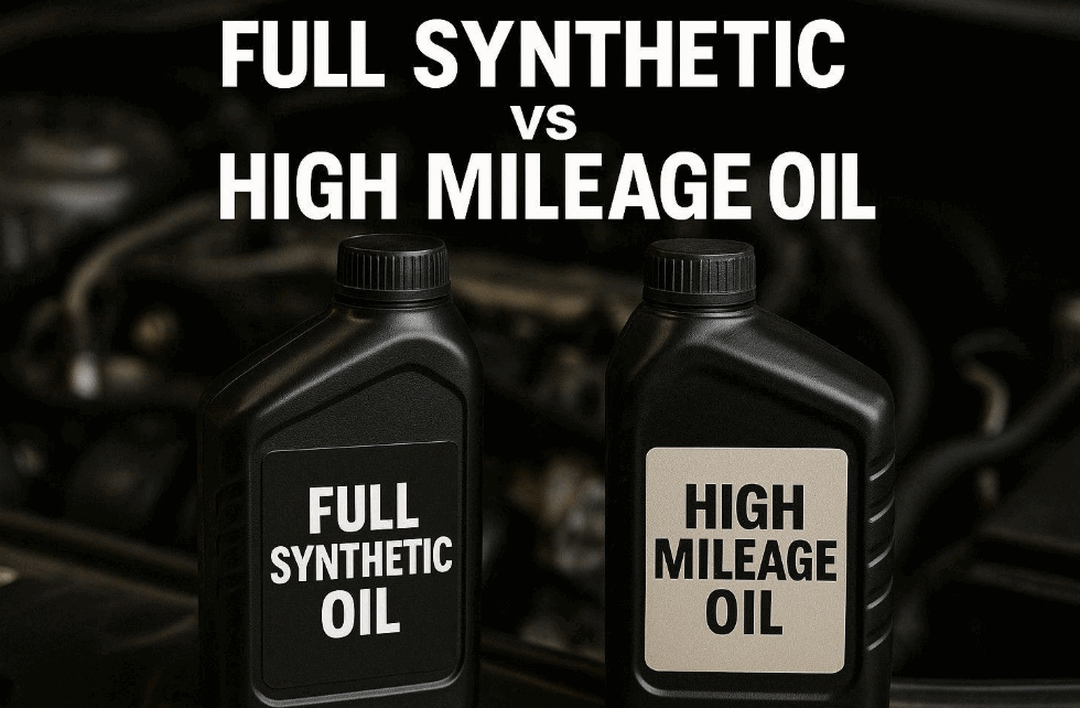 Full Synthetic vs High Mileage Oil