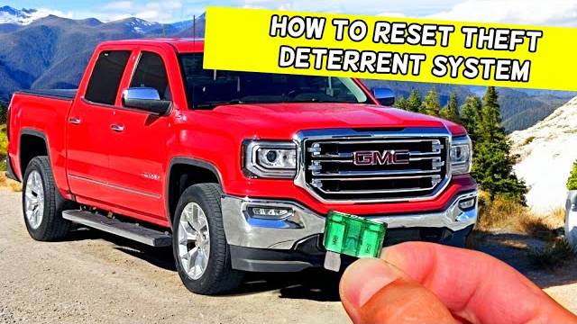GMC Theft Deterrent System Reset1