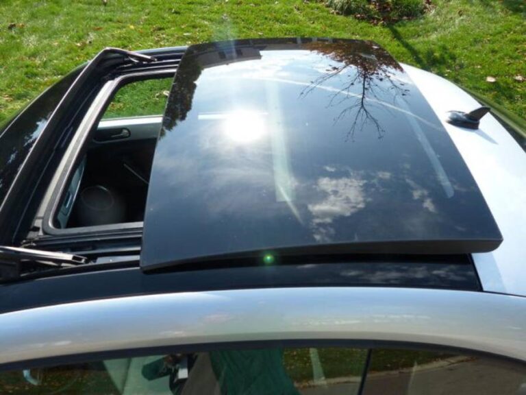 How to Fix a Sunroof Leak