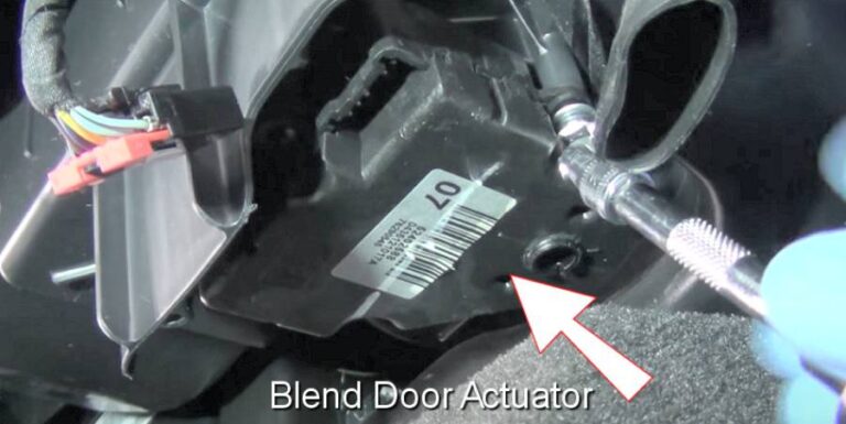 How to Install Blend Door Actuator
