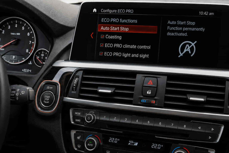 How to Permanently Turn Off BMW Auto Start Stop