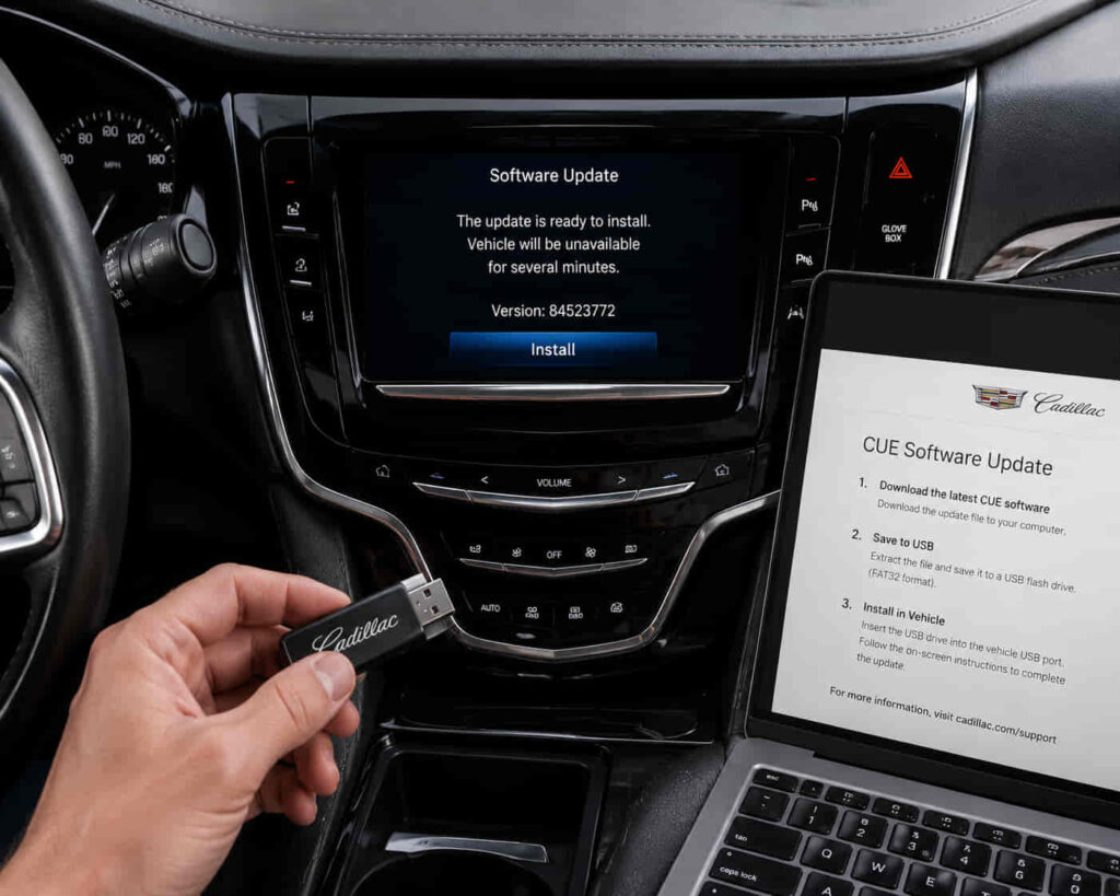 How to Update Cadillac CUE