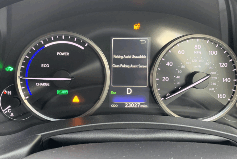 Lexus Park Assist Not Beeping