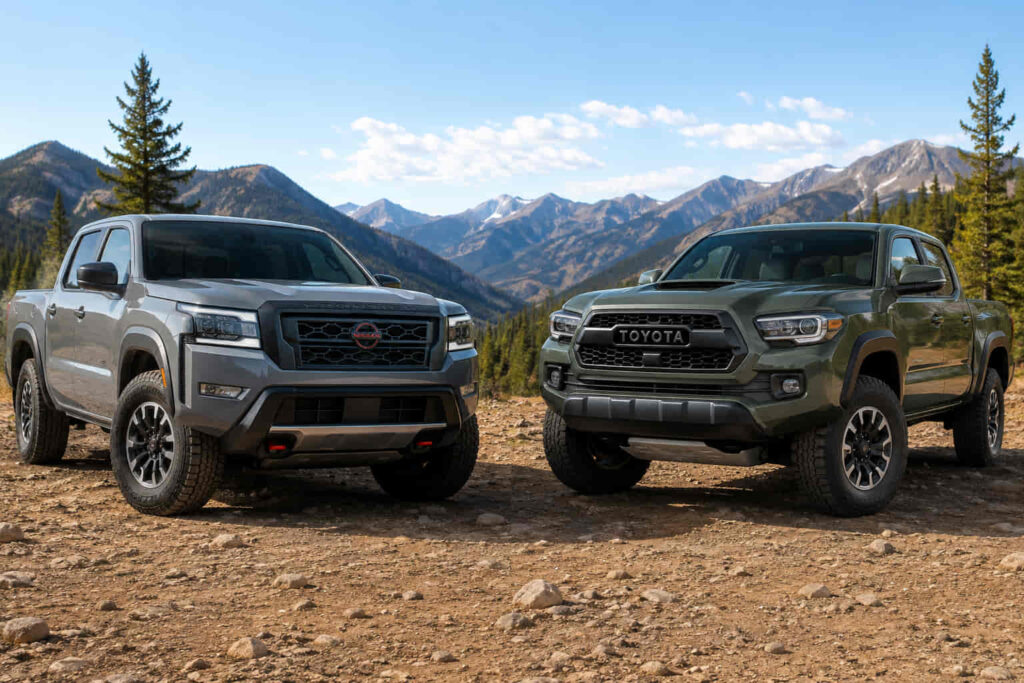 Nissan Frontier vs Toyota Tacoma