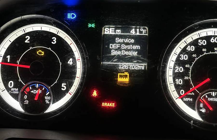 Service Def System See Dealer