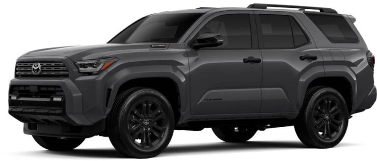 Toyota 4Runner Trim Packages