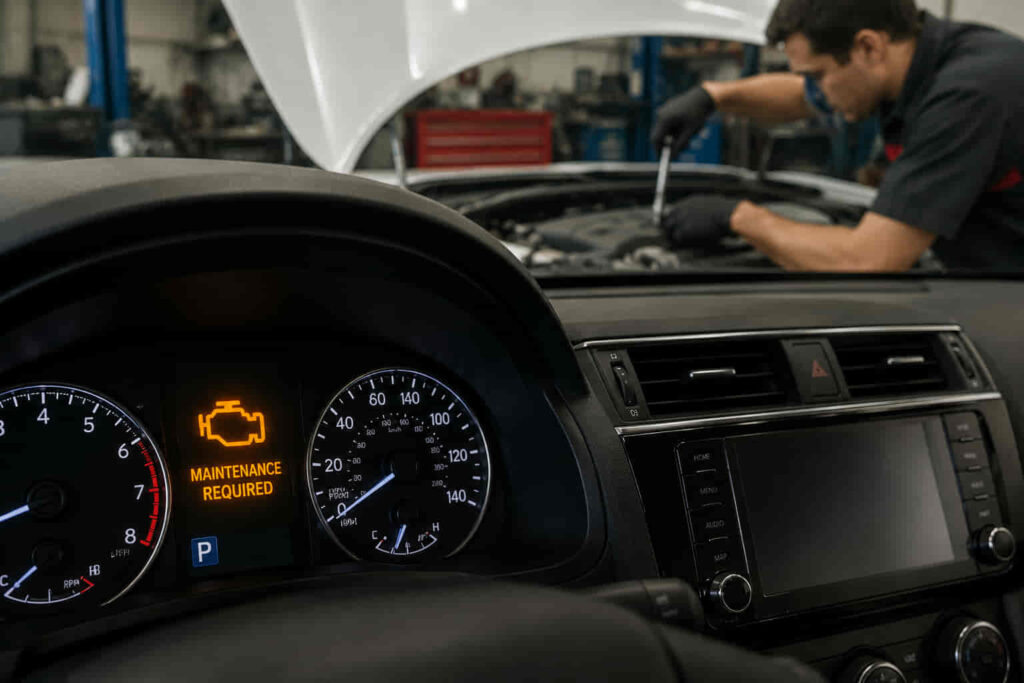 Toyota Engine Maintenance Required