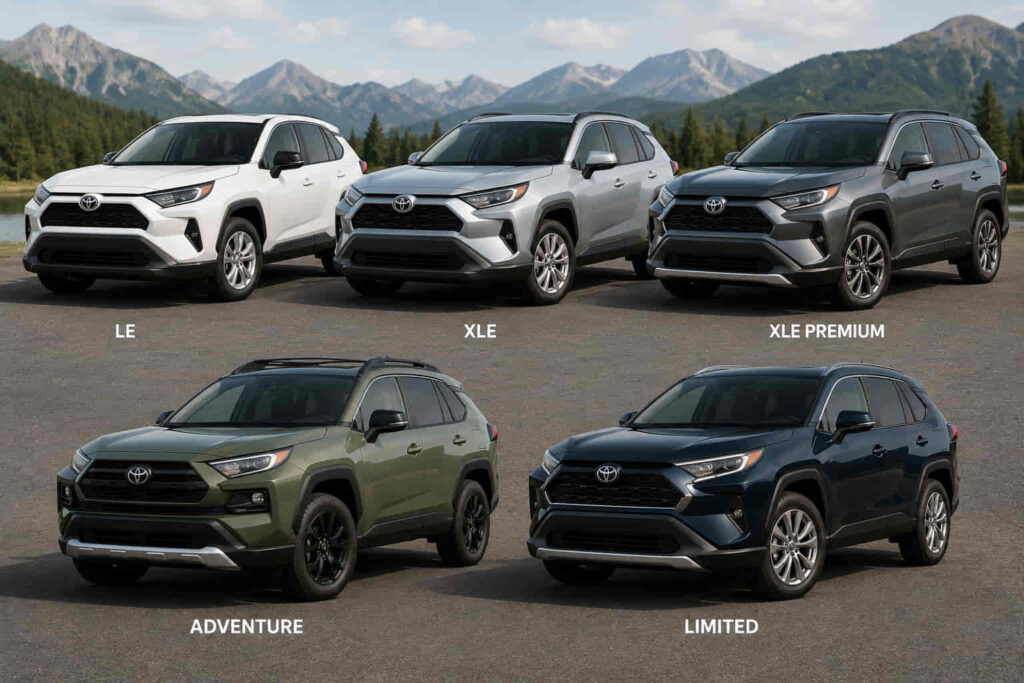 Toyota RAV4 Trim Packages