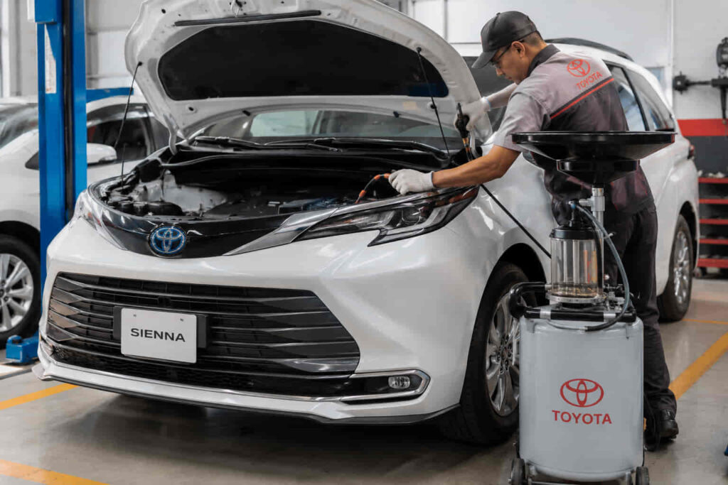 Toyota Sienna Oil Change
