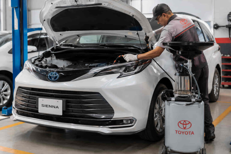 Toyota Sienna Oil Change