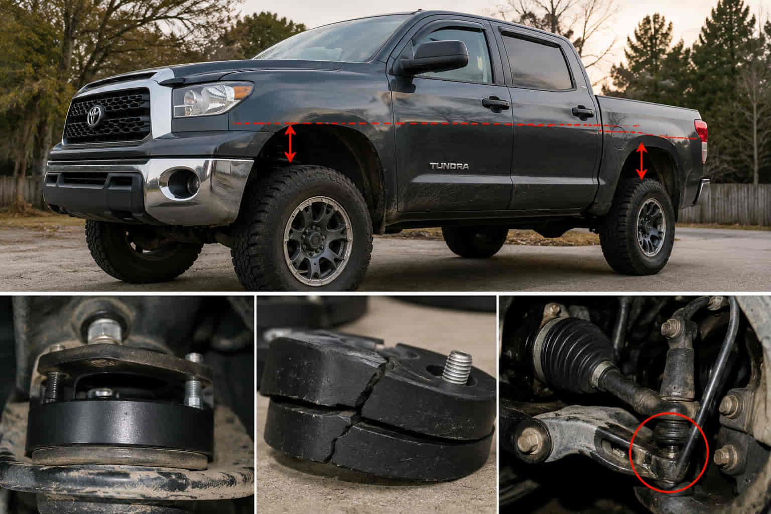 7 Toyota Tundra Leveling Kit Problems to Know