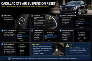 8 Cadillac XTS Air Suspension Problems You Can Fix With a Reset