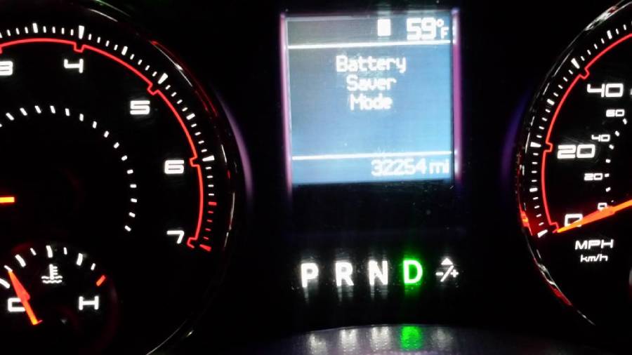 dodge charger battery saver mode