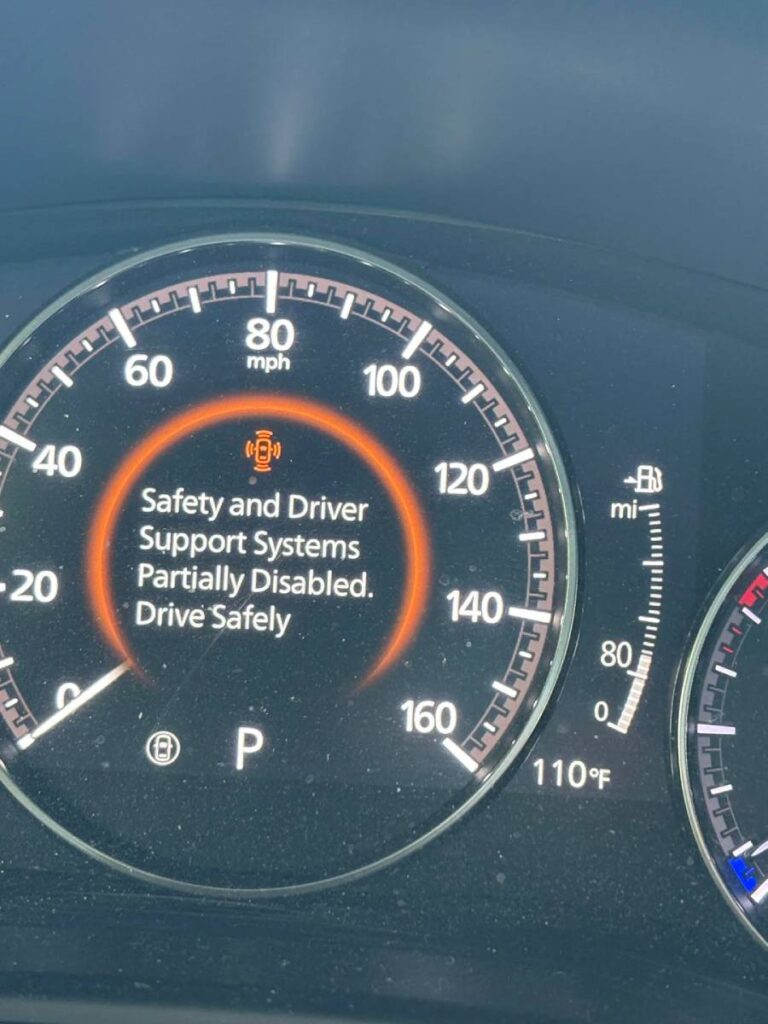 i-Activsense System Malfunction