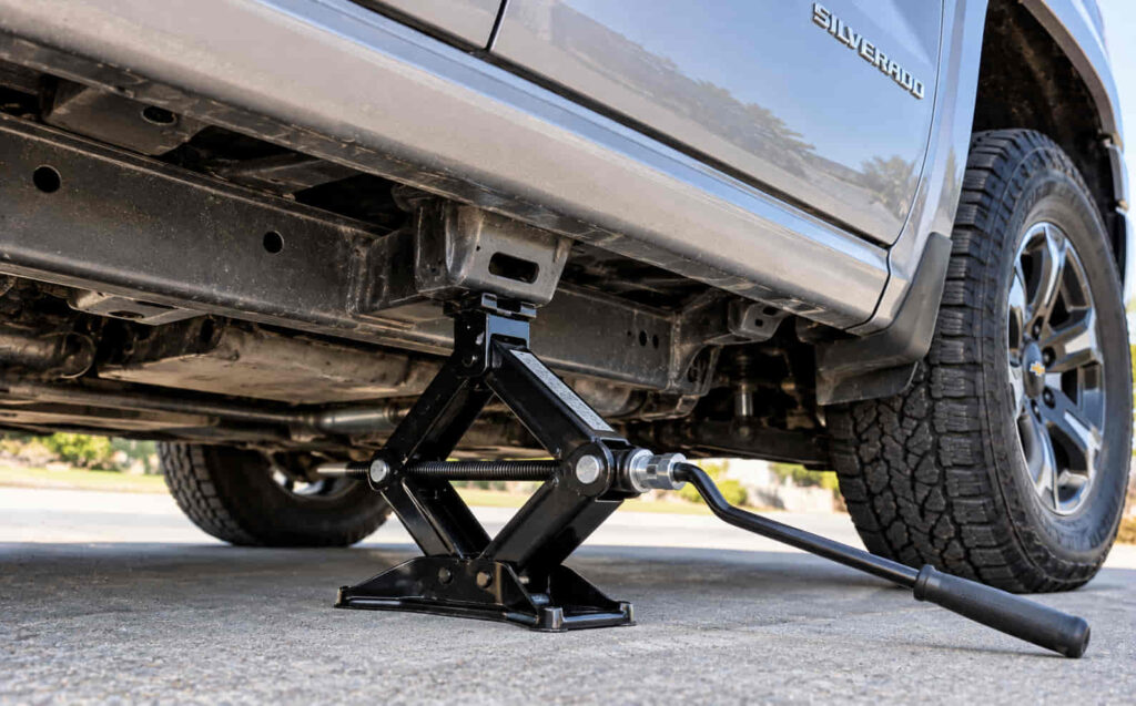 Chevy Silverado Jack Location