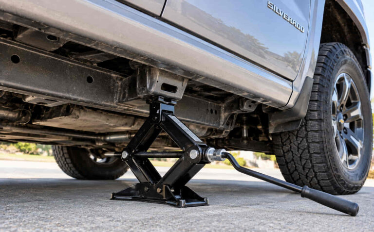 Chevy Silverado Jack Location