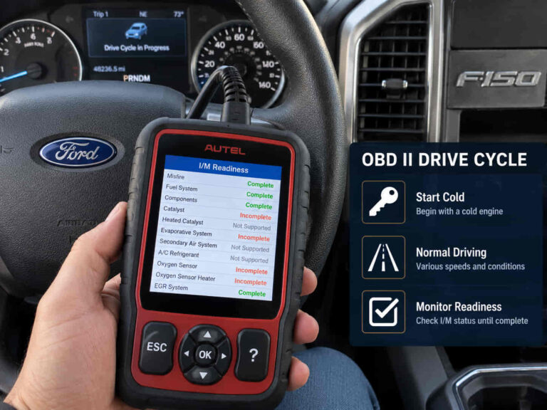 Ford F150 OBD II Drive Cycle